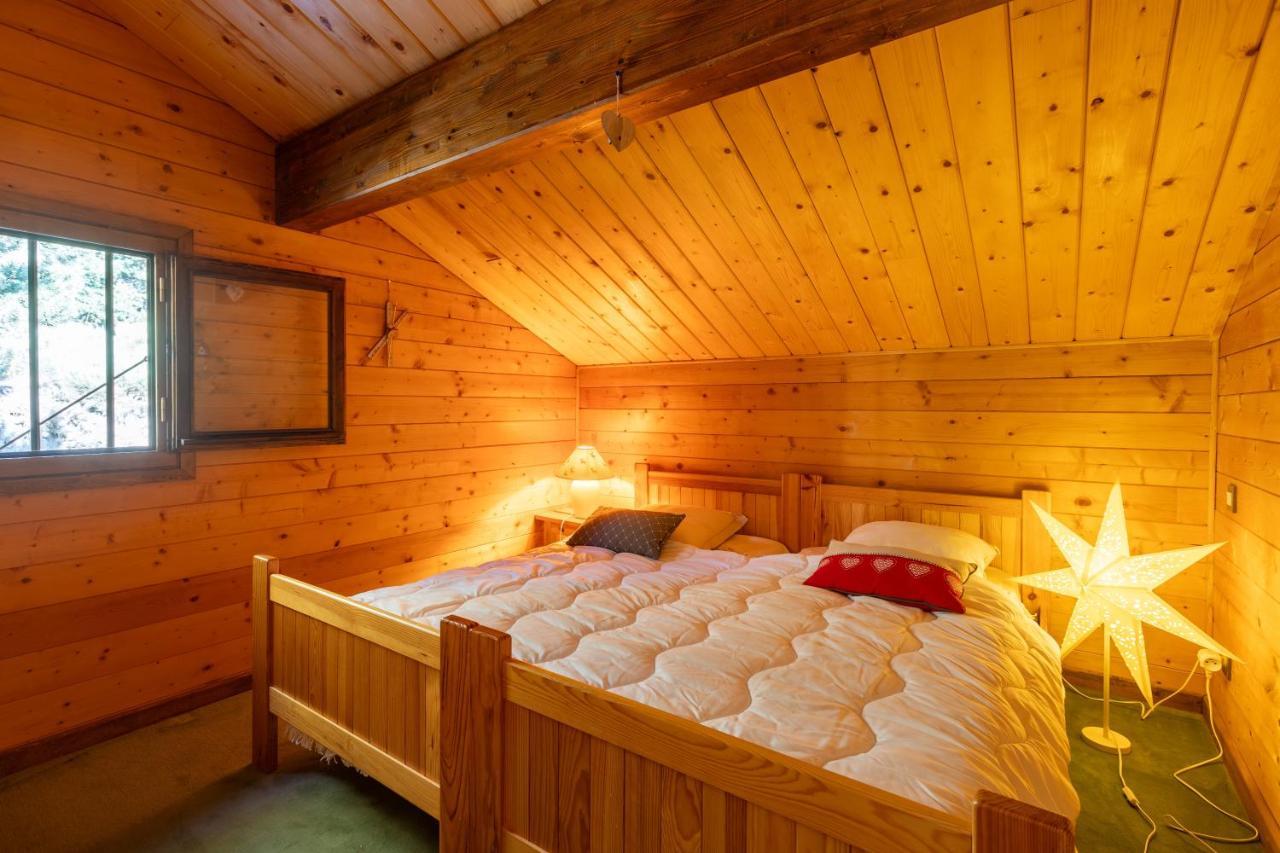 Chalet Les Tilleuls - Jolie Vue Montagne Et Lac Les Angles  Exterior foto